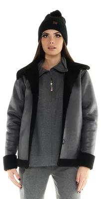 Immagine prodotto di Giubbotto Leone donna in sherpa Greyss