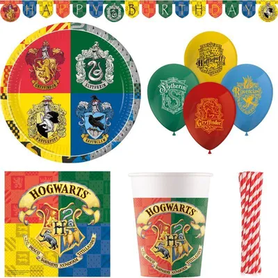 Produktbild von Harry Potter Partyset M Kindergeburtstag Geburtstag Partydeko