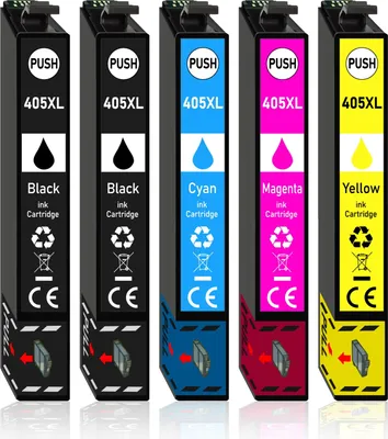 Produktbild von 5er Pack Druckerpatronen 405 405XL kompatibel für Epson WF-4825