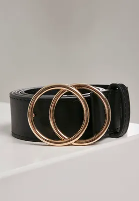 Immagine prodotto di Urban Classics TB2949 | Cintura con fibbia ad anello da S a XL - Colore: Nero - Taglia: XL