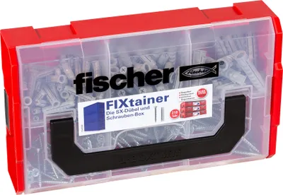 Produktbild von fischer FIXtainer - SX-Dübel u Schrauben-Box