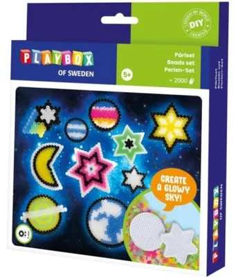 Productafbeelding van PLAYBOX Parelset "Nachthimmel", 2000-delig