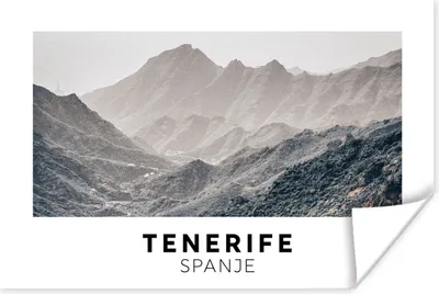 Produktbild von MuchoWow® Poster Teneriffa - Spanien - Steine 60x40 cm - Schlafzimmerdekoration