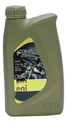 Produktbild von Eni i-Ride Moto 10W-40 Motorrad Motoröl 1l