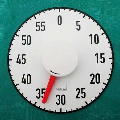 Produktbild von TimeTEX Tafel-Zeitdauer-Uhr "Automatik" magnetisch, 190 mm ø