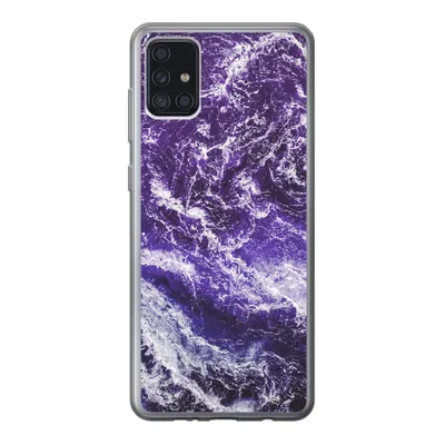 Produktbild von MuchoWow® Handyhülle Schutzhülle Hülle für Samsung Galaxy A52 5G Mineralien - Muster - Naturstein Silikon Softcase Handy Hülle - Umschlag