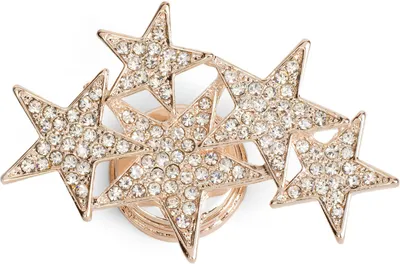 Produktbild von styleBREAKER Magnet Schmuck Anhänger mit versetzt angeordneten Strass besetzten Sternen für Schals, Tücher oder Ponchos, Brosche, Damen 05050061