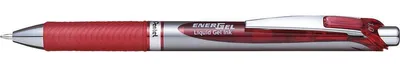 Produktbild von Liquid Gel-Tintenroller Energel BL80 - 0,5 mm rot. Packung mit 12 Stück