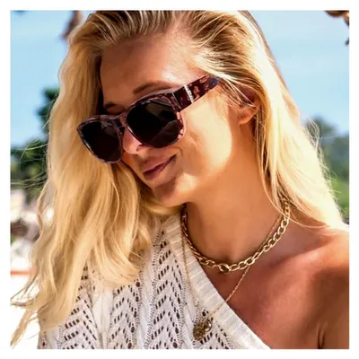 Produktbild von Überzieh-Sonnenbrille für Damen mit polarisierten Gläsern und UV400 Schutz