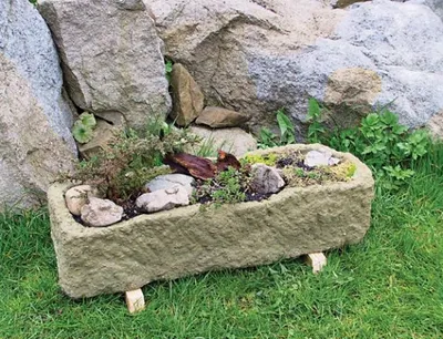 Obrázek produktu pro Nohel Garden Koryto N1 imitace kamene 18kg 61x22x16cm