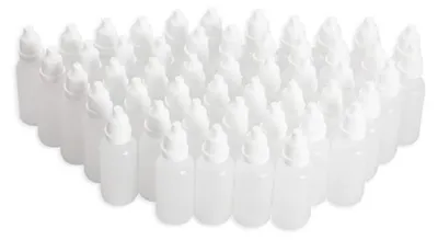 Produktbild von Solidchoice – 50 Stück leere Kunststoffflaschen mit Dosiersystemen für ätherische Öle