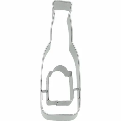 Image de Emporte-pièce Bouteille Bière 2,5 X 2,7 X H.8,5 Cm - Birkmann