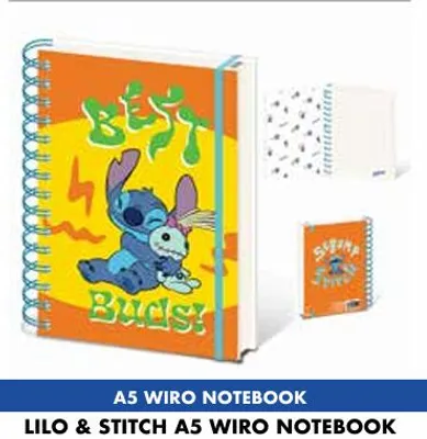 Produktbild von Lilo & Stitch – Best Buds – A5-Spiralnotizbuch
