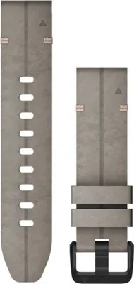 Two watch straps are shown against a white background.