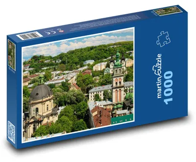 Obrázok produktu pre Puzzle 1000 Historické mesto Ľvov - martinpuzzle