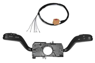 Immagine prodotto di Kufatec GRA cruise control originale SET COMPLETO cablaggio + leva per VW T5 con MFA