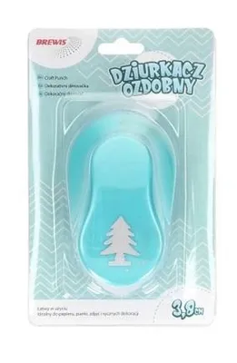 Zdjęcie produktu dla Dziurkacz ozdobny - Choinka 3,8cm MIX