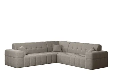 Produktbild von Kaiser Möbel Ecksofa Corner 246x246 cm Eckcouch NIMES stoff Verita Warmbeige