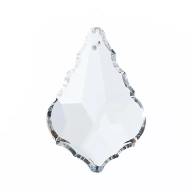 Obrázek produktu pro Křišťálový přívěsek přívěsek 50x34mm lustr K9 křišťálové sklo sklo křišťálový lustr náhradní křišťálový přívěsek tvar oválný čirý průhledný