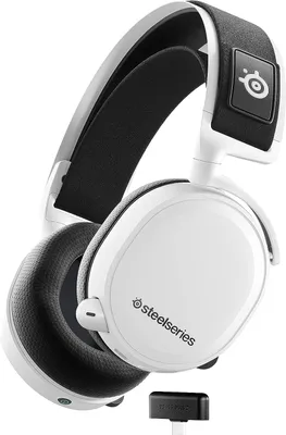 Produktbild von SteelSeries Arctis 7+ Wireless Gaming-Headset, weiß (5707119049368)