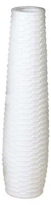 Image de Gilde Vase, "Catania", Keramik, weiß, VE 1, H. 57 cm, D. 16 cm 26456