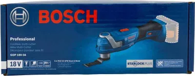 Zdjęcie produktu dla Bosch Handwerkzeuge, 20000 RPM, 1,7°, Niebieski, LED, 3,9 m/s², 3 m/s²