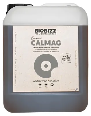 Immagine prodotto di BioBizz CalMag 5L Contenitore di additivo Ca Mg sfuso per soluzione di substrato di coltivazione