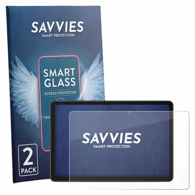 Produktbild von 2x Savvies Schutzglas Folie für Lenovo ThinkTab X11 Gen 1 9H Panzer Schutzfolie Glas Displayschutz klar transparent