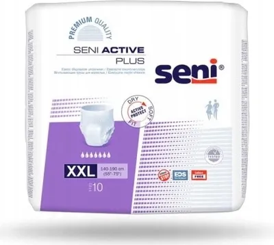 Zdjęcie produktu dla Seni Active Plus, Majtki chłonne XXL, 10 sztuk