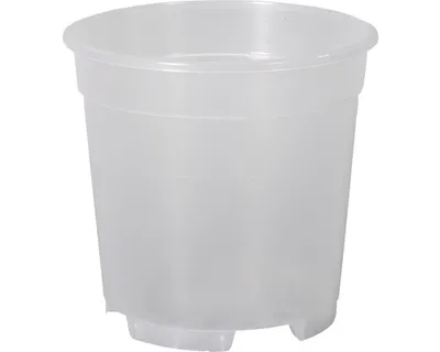 Obrázok produktu pre Kvetináč na orchidey plastový Ø 12 cm transparentný