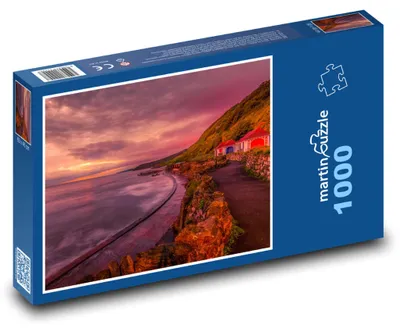 Obrázok produktu pre Puzzle 1000 Západ slnka nad pobrežím - martinpuzzle
