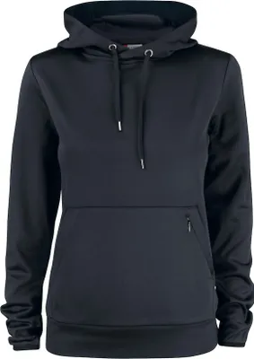 Produktbild von Damen Kapuzenpullover Oakdale mit Kängurutasche, Reißverschlusstasche und Tunnelzug-Kapuze