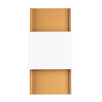 Obrázok produktu pre Nástenné svietidlo DURLIN zlatá/biela 2xG9 8W oceľ 40x7x20cm Sollux Lighting
