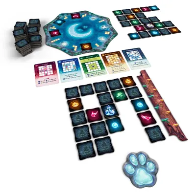 Produktbild von CGE Wispwood Brettspiel, Strategiespiel, 2-4 Spieler, ab 12 Jahren
