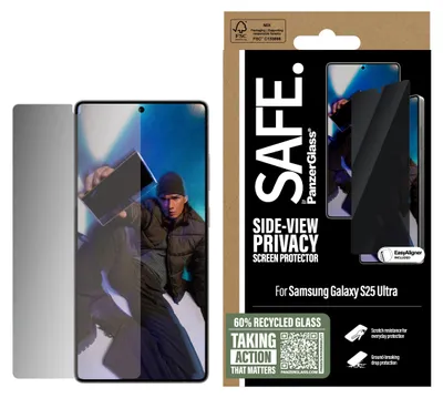 Image de Verre Privacy Safe By Panzerglass Ultra-Wide Fit For Samsung Galaxy S25 Ultra