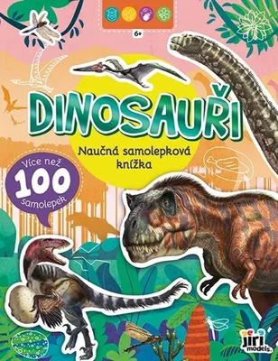 Obrázek produktu pro Naučná samolepková knížka Dinosauři