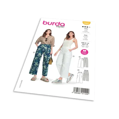 Imagen del producto de Patrón Burda 5902: Pantalones rectos, pantalones cargo