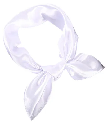 Produktbild von Seidenschal, weich, atmungsaktiv, glatt, quadratisch, aus Satin, Sonnenschutz, Kopftuch, Stirnband, Halstuch, leichtes Modeaccessoire