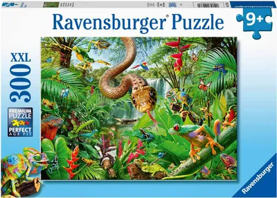 Image de RAVENSBURGER Puzzle Reptiles et Amphibiens XXL 300 pièces