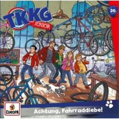Produktbild von TKKG Junior 26: Achtung, Fahrraddiebe!