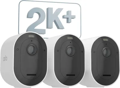 Produktbild von Arlo Pro 5 Spotlight Security Camera With 3X Camera Kit