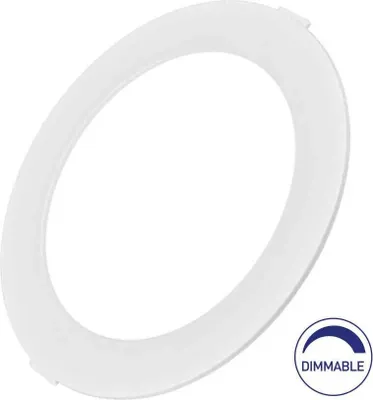 Immagine prodotto di Lampada da incasso a pannello LED rotonda 18W | dimmerabile | IP40 Ø 20,5 cm (taglio a soffitto) | bianco neutro (4000 K)