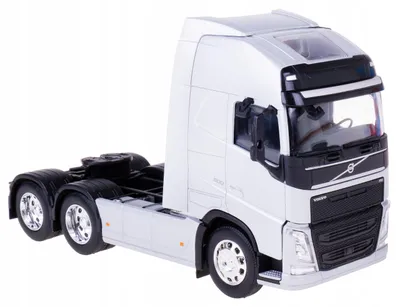 Produktbild von Welly Volvo FH 500 Sattelzugmaschine Metall Silber 1:32