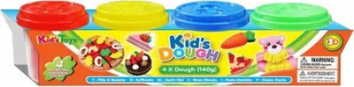 Produktbild von Knetmasse 140 g 4 Farben (Schul- und Schrein, Knetmassen)