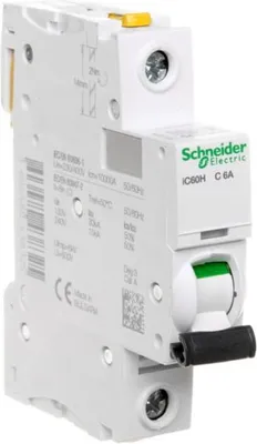 Obrázok produktu pre Schneider Electric A9F07106, Typ C, 42000 A, IP20