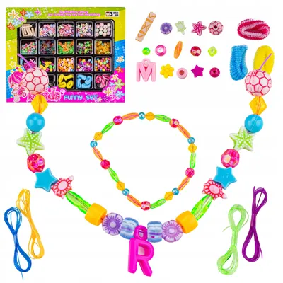 Image de DK Ensemble de création de bijoux perles et élastiques