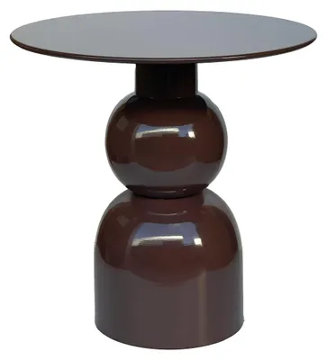 Produktbild von Brix - Beistelltisch Wes - Braun - 52.5x49.5x49.5 cm