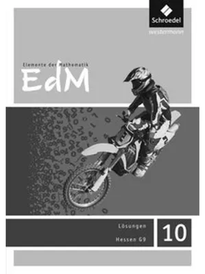Obrázek produktu pro Elemente der Mathematik 10. Lösungen. Sekundarstufe 1. G9 in Hessen