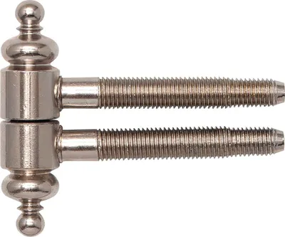 Produktbild von SFS Einbohrband mit Zierkopf, ø 16 mm, Bandhöhe 63 mm, Stahl vernickelt