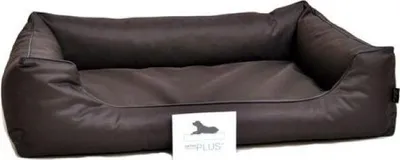 Produktbild von Lebon Hundebett Paula PLUS - Dunkelbraun - 80 x 60 cm